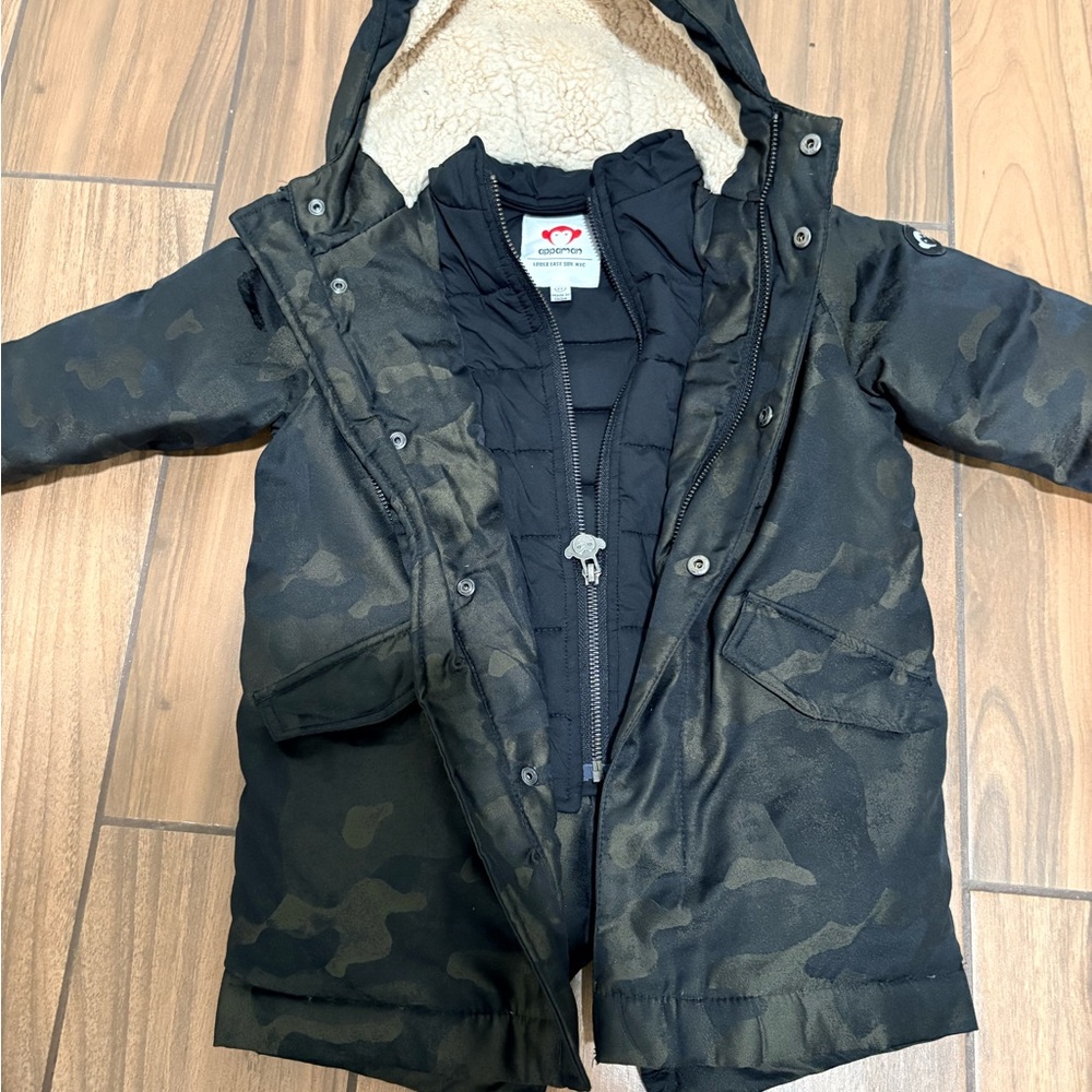 Appaman Kids Camouflage Hooded Jacket size 3t